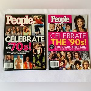 People Celebrate The 70s and 90s Magazines